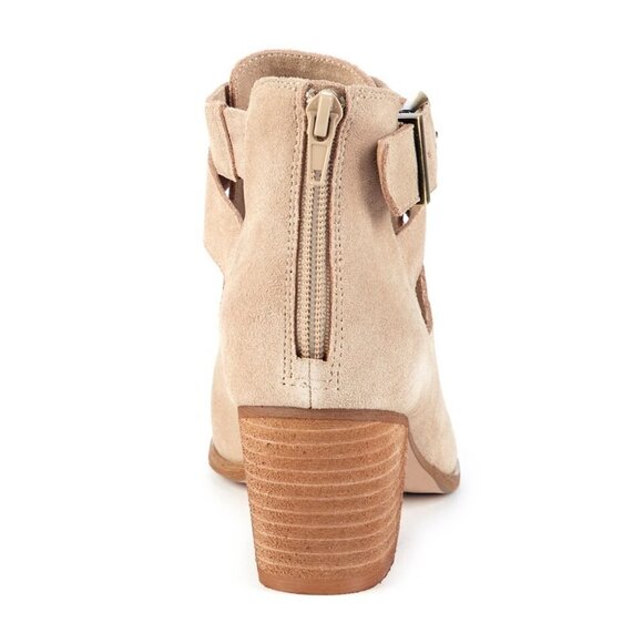 Sole Society AZURE BOOTIE cutout tan suede 8.5 - Picture 3 of 13